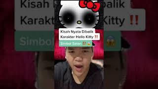 Kisah nyata dibalik karakter Hello Kitty ‼️ Simbol perjanjian setan ⁉️ #Shorts #YouTubeShorts