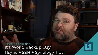 It's World Backup Day! Rsync + SSH + Synology For Easy Secure Backup