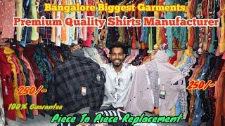 Premium Shirts Manufacturer | Pants Manufacturer | Bangalore Shirts Manufacturer