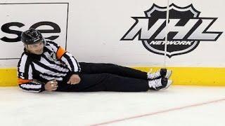 NHL "Funny Referee" Moments