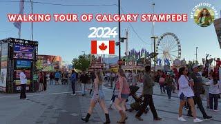 Walking Tour of the Calgary Stampede 2024 | My Comfort Diary