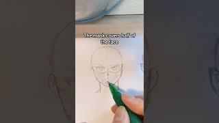 #shorts How to draw a mask