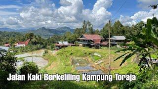 Becek Tapi Seru, Kampung Toraja Yang Dingin Dibawah Kaki Gunung