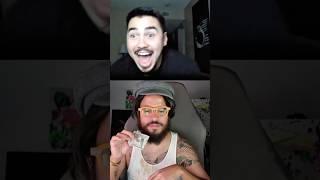 Flexing $100 bill on strangers 