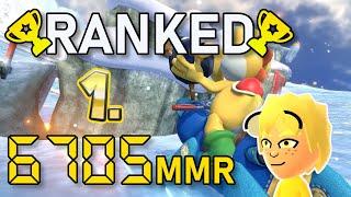 Dominanz zeigen! | RANKED Mario Kart 8 Deluxe 150ccm | 6705 MMR Gold 1