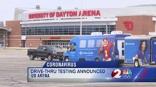 Drive-thru testing announced at UD Arena