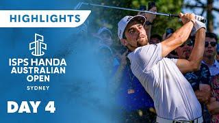 Australian Open Golf Highlights: Round 4 - Afternoon Session | Wide World of Sports