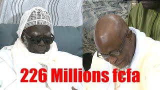 Inondations à Touba : Mbackyou Faye apporte 226 Millions à Serigne Mountakha...