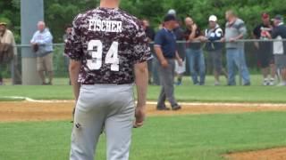 Jackson Aumack breaks up no-hitter by Tyler Higgins with an infield hit