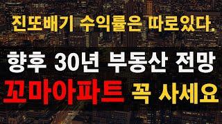 2022 부동산 전망과 꼬마 아파트 반드시 사야 하는 이유