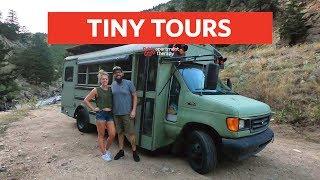 A 100-Square-Foot Mini School Bus | Tiny Tours | Apartment Therapy