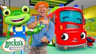 Transportation Song! | Blippi & Gecko Special! | Nursery Rhymes & Kids Songs