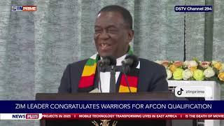 Zim leader congratulates Warriors for AFCON qualification