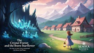 The Crystal Forest and the Brave Starflower New Ai Story By Semika Shorts #ai #disney  #ainimation