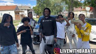 EBO(Everybody Opps)Maywood, IL Hood Vlog: Running 1st To 24th, Lud Foe AkhCity Beef, YaYa White Diss