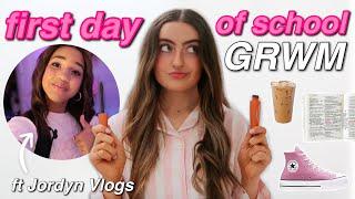 first day of school GRWM *ft Jordyn Vlogs*