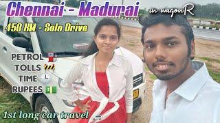 Chennai - Madurai Home Shifting in WagonR ️ | Car LongDrive  | CoupleGoals  | #Chennai #Madurai