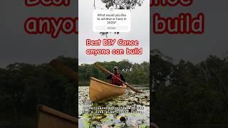 $200 Best DIY Plywood Canoe  #boat #diy #canoe #shortvideo #plywood