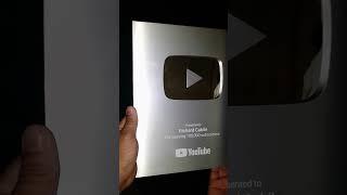 Richard Cabile 100K Silver Play Button Creator Award #shorts