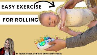 Easy Exercises to Help Your Baby Roll Over Back to Belly