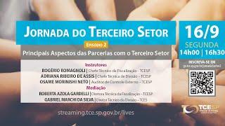 JORNADA DO TERCEIRO SETOR - Ep 2: Principais Aspectos das Parcerias com o Terceiro Setor - 16/09/24