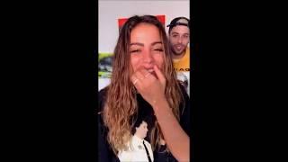 Anitta ensinando o Gui a dança desce pro play - LIVE 27/06/2020