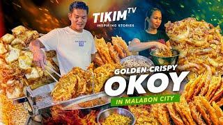 Crispy GOLDEN OKOY ng Malabon |Tokwa, Hipon, gulay| Shirmp Fritters Ukoy |Jay R Okoy Story |TIKIM TV