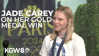 Gymnast Jade Carey on winning gold medal at 2024 Paris Olympics