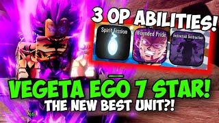 New Ultra Ego Vegeta 7 Star is OP! TOP DPS & BEST NUKE | ASTD Showcase