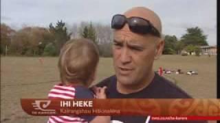 Kiorahi Maori sport is becoming popular again Te Karere Maori News TVNZ 27 Apr 2010 English Version