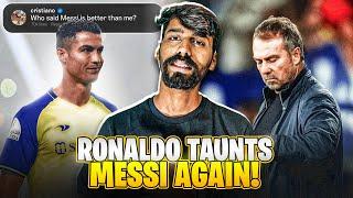 Truth Behind Cristiano Ronaldo Taunts Lionel Messi with Mr Beast | Divyansh