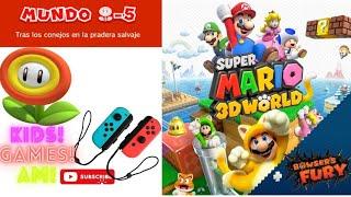 Mario 3D World Mundo Flor #5