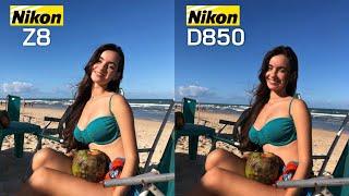 Nikon Z8 vs Nikon D850 Camera Test