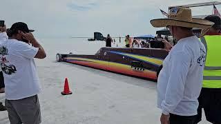 2024 Bonneville Speedweek #506 Blown Fuel Lakester 1st Run