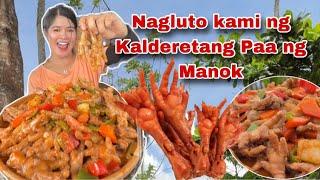 Ang bagong Endorsement ni Ka Mangyan | Nagluto kami Ng Kalderetang Paa ng Manok