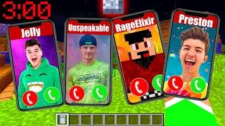 Minecraft PE : WHO CALLED ME AT 3:00AM IN MINECRAFT??!