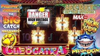 SLOT SESSION UK CASINO!! PART 2 AT ALLBRITISH...BONUSES!!  BIG WINS!! ...WAGERING DONE?? 