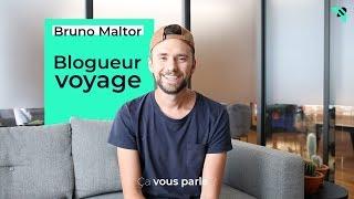 Le métier de Blogueur Voyage avec Bruno Maltor - Ça vous parle ? by Wizbii