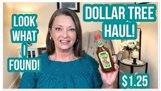 DOLLAR TREE HAUL | LOOK WHAT I FOUND | $1.25 | WOW | LOVE THE DT #haul #dollartree #dollartreehaul