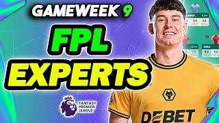 8 PLAYERS FPL EXPERTS ARE BUYING IN GAMEWEEK 9 | Fantasy Premier League 2024/25