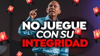 NO JUEGUE CON SU INTEGRIDAD. Sixto Porras predica sobre cómo la vida puede cambiar en un minuto