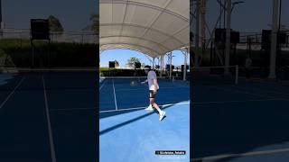 Stefanos Tsitsipas one-handed backhand  (ATP No 10) #tennis