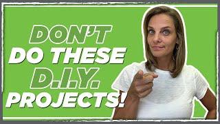 Top 5 Home Improvement Projects to leave for the Professionals!