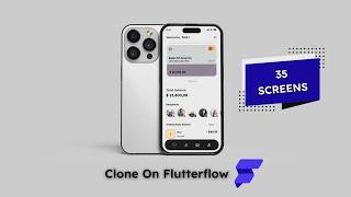 Flutterflow Fintech/Finance App Template (Cloneable)
