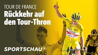 Tour de France: Schlägt Tadej Pogacar in diesem Jahr zurück? | Sportschau