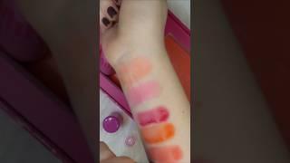 Milk Makeup Cooling Water Jelly Tint Swatches #coolingwaterjellytint #milkmakeup #blush