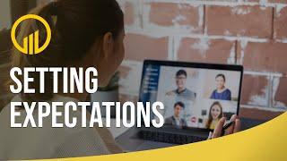 Virtual Selling Tip - Setting Expectations