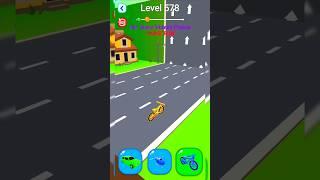 #578 Shape-shifting Funny Race Gameplay new hyper casual games #shorts #gameplay #shapeshifting