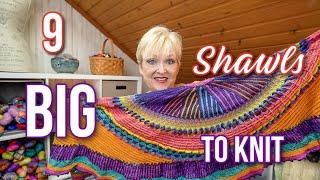 Knit Style Episode 315--9 BIG Shawls To Knit!