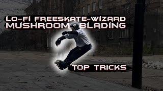 Wizard skating Mushroomblading FLOW. TOP TRICKS from skating classes with my student. December 2022